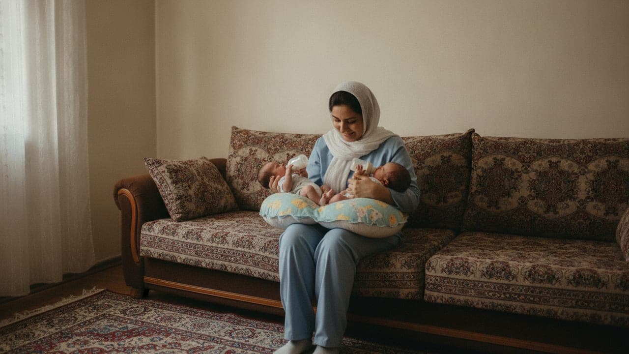 پرستار دوقلو در منزل؛ راهنمای کامل مراقبت دوقلوها