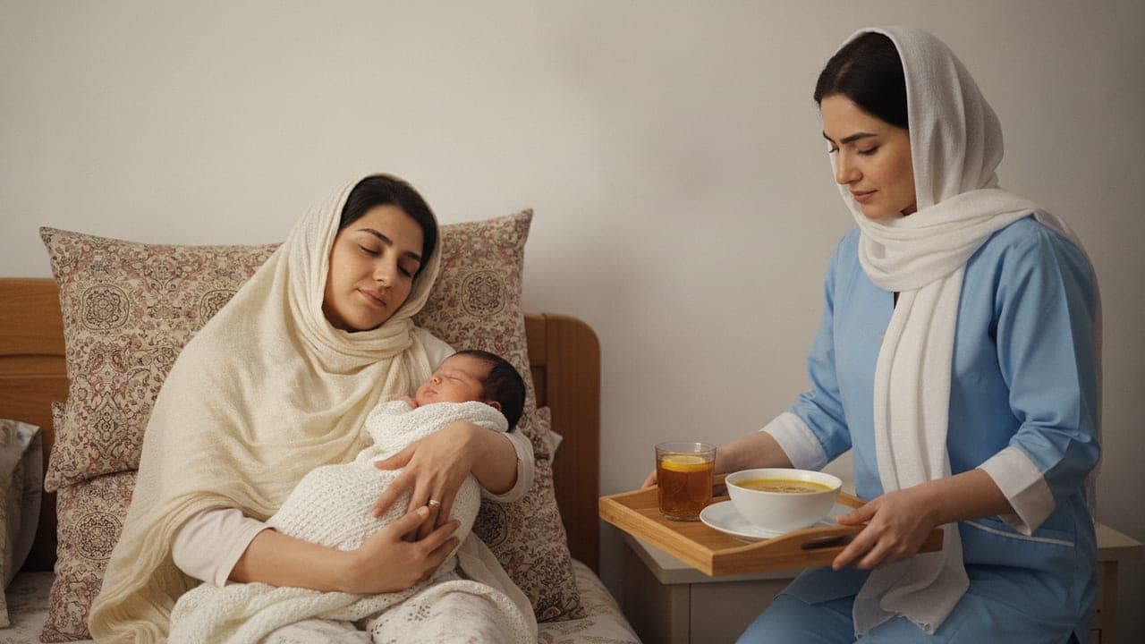 پرستار بعد از زایمان در منزل؛ راهنمای مراقبت مادر