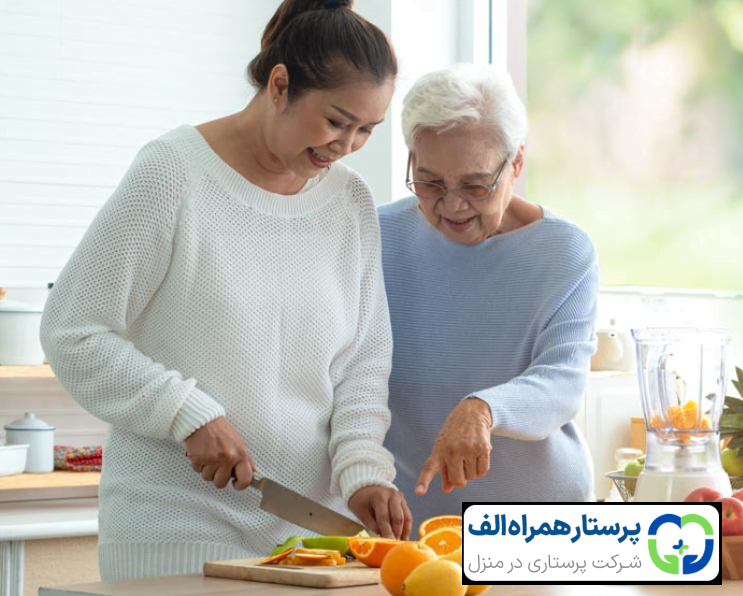 10 غذای ضروری برای بیماران مبتلا به زوال عقل 30 پرستار همراه الف