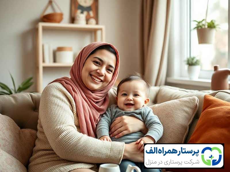 پرستار کودک 2 پرستار کودک در منزل